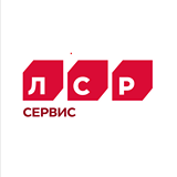 Логотип компании ЛСР. Сервис